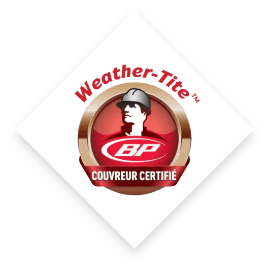 Weather-Tite BP couvreur certifié