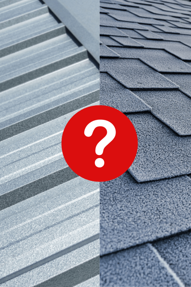 Bardeaux d’asphalte ou Métal : Quel matériau de toiture est le meilleur ?